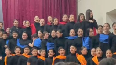 Երևանի 196-րդ դպրոցի աշակերտները լալիս են Արցախին նվիրված երգը երգելիս (Video)